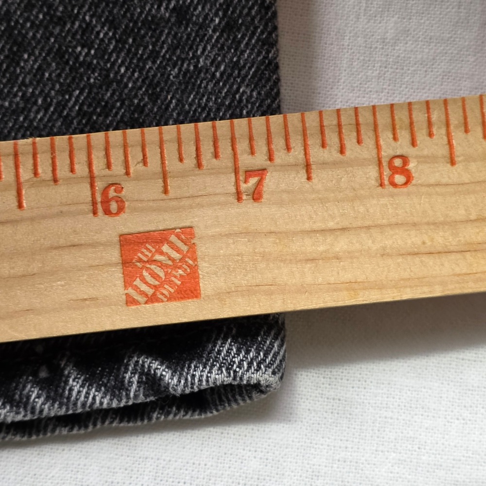 Levi Strauss & Co Mens 550 Jeans Black Wash Relaxed Fit Denim Size 32x30 - Picture 10 of 12